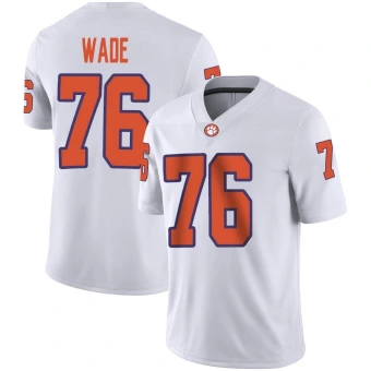Men's Clemson Tigers Mason Wade Football Jersey - Game White