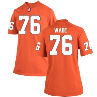 Women's Clemson Tigers Mason Wade Team Color Jersey - Replica Orange