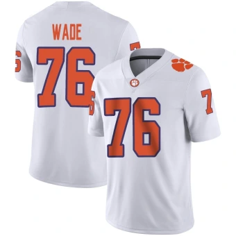 Youth Clemson Tigers Mason Wade Football Jersey - Game White